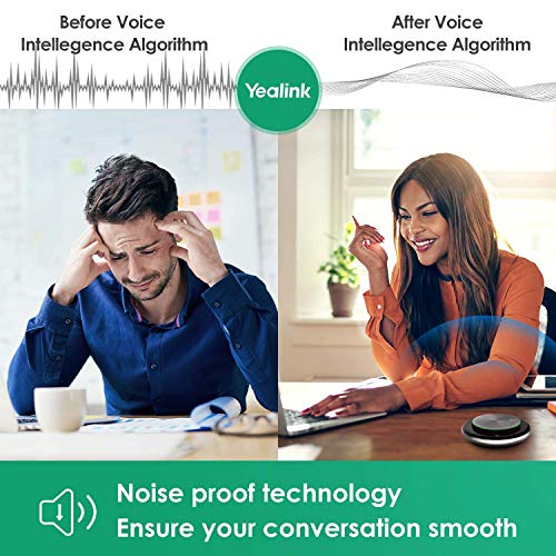 Yealink Video and Audio Conferencing System with UVC40 Video Bar & CP700 Bluetooth Speakerphone