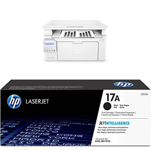 HP Laserjet Pro M130nw All-in-One Wireless Laser Printer (G3Q58A) with Standard Yield Black Toner Cartridge
