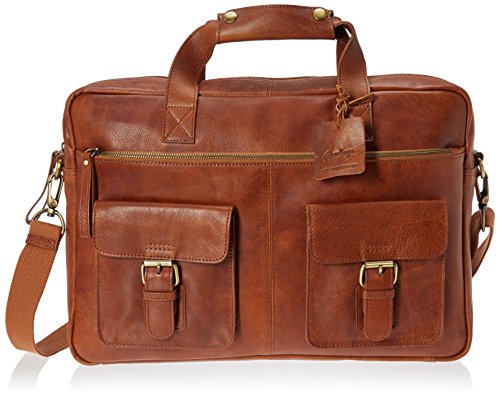 Rawlings Rugged Briefcase, Cognac