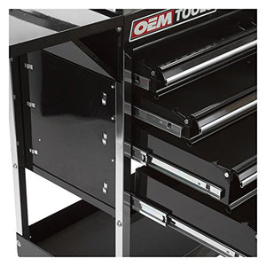 OEMTOOLS 24963  Service Cart with Five Drawers and One Tray