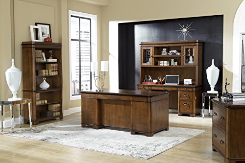 kathy ireland Home by Martin Kensington 5 Shelf Bookcase - Fully Assembled