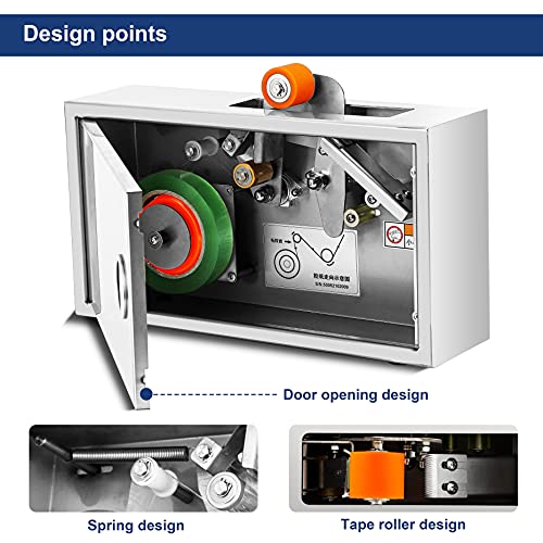 Hanchen Automatic Tape Dispenser Tape Cutting Machine Tape Sealing Machine Packing Packaging Machine Carton Sealing Paper Tape Machine Sealer for Box
