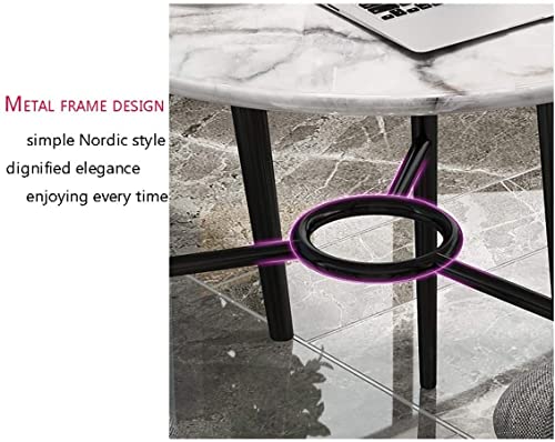 SYLTER Office Conference Reception Table Set - Nordic Design 80cm Square Desktop with Chairs