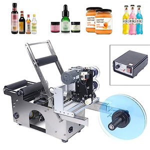 Fermoirper Semi-Automatic Round Bottle Labeling Machine