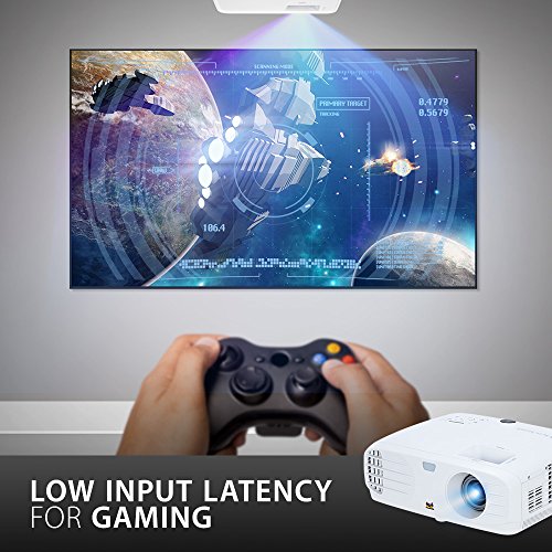 ViewSonic 1080p Projector with 3500 Lumens DLP 3D Dual HDMI and Low Input Lag for Home Theater and Gaming (PX700HD)