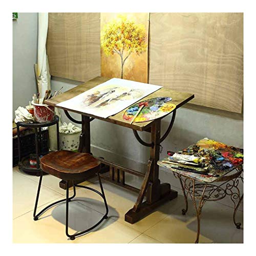 JDkilp Artist Table,with Adjustable Height for Art Design Drawing Writing Painting Crafting Drafting Work and Study