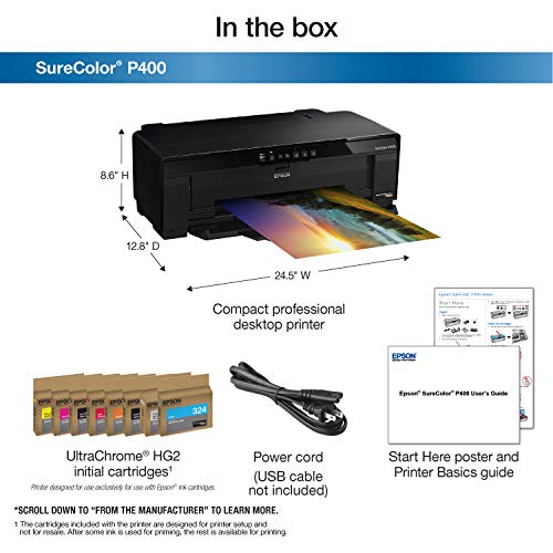 Epson SureColor P400 Wireless Color Photo Printer
