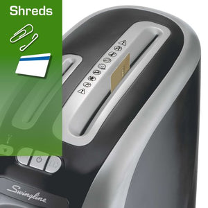Swingline Paper Shredder, 12 Sheet Capacity, Super Cross-Cut, 1 User, Personal, EX12-05 (1757390)