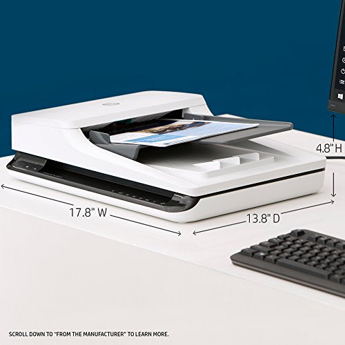 HP ScanJet Pro 2500 f1 Flatbed OCR Scanner