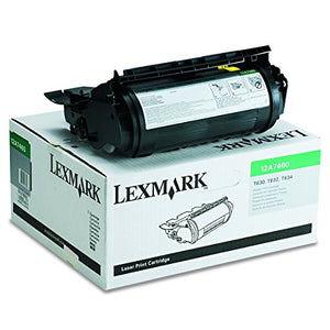 Lexmark 12A7460 Toner, 5000 Page-Yield, Black