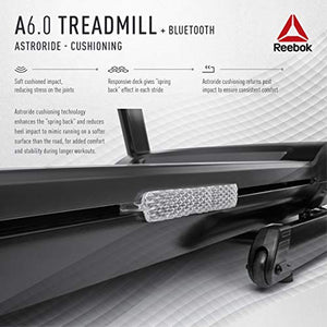 Reebok A6.0 Treadmill + Bluetooth - Silver - 120V