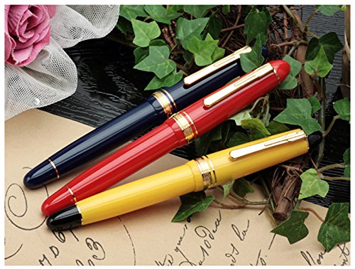 Platinum Fountain Pen President #10 Burgundy and Gold- PTB20000P - F