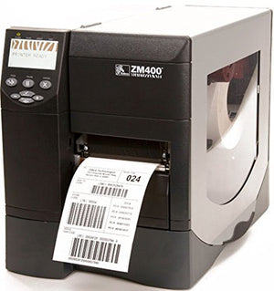 Zebra ZM400 Thermal Label Industrial Printer, 10 in/s Print Speed, 203 dpi Print Resolution, 4.09" Print Width, 110/220V AC