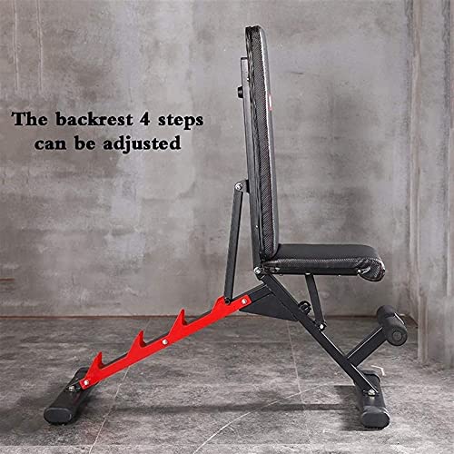 ZXNRTU Full Body Workout Adjustable Weight Bench Press Exercise Fitness Gym Workout Sit Up Home Strength Training Equipment