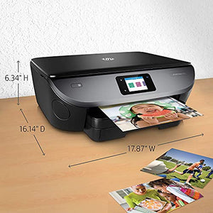 HP Envy Photo 7155 All in One Photo Printer with Wireless Printing, Scan, Copy, Fax, HP Instant Ink Ready, Compatible with Alexa (K7G93A) Bundle w/DGE USB Cable + Small Business Productivity Software