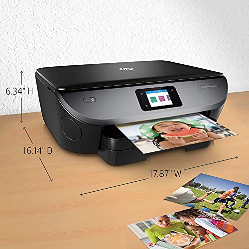 HP Envy Photo 7155 All in One Photo Printer with Wireless Printing, Scan, Copy, Fax, HP Instant Ink Ready, Compatible with Alexa (K7G93A) Bundle w/DGE USB Cable + Small Business Productivity Software