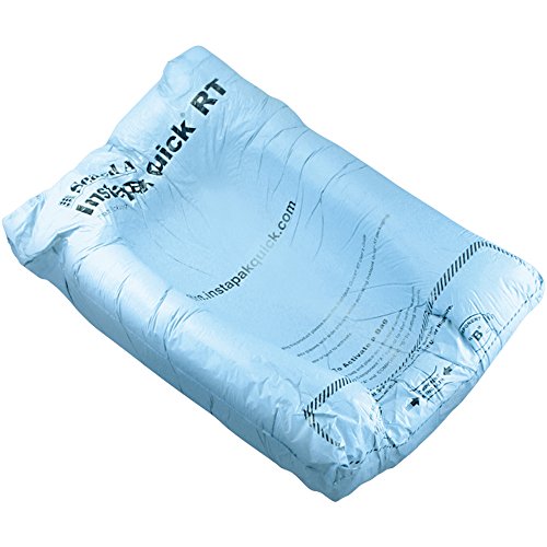 BOX USA BIQRT20 Instapak Quick RT Expandable Foam Bags, 18" x 18", Blue (Pack of 36)