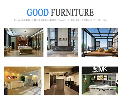 BHH-Table and Chair Sets Creative Leisure Table and Chair Set 4, Coffee Table Combination Home Kitchen Fast-Food Shop Dining Lounge Seat Office Reception Room Tea Shop Coffee Shop Bakery Dessert Shop Hotel