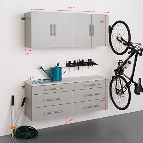 Prepac 4 Piece HangUps Storage Cabinet Set F, 60"