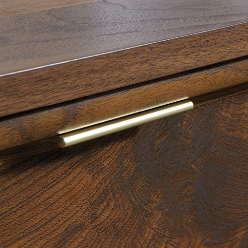 Sauder Clifford Place Credenza, Grand Walnut Finish