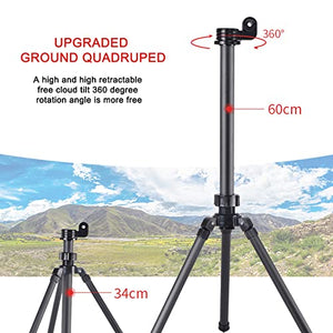 KSEMOTI Astronomical Telescope for Kids & Beginners, 60mm Professional Stargazing Optical Lens High-Definition Magnification Telescope Science Kit Toys with Tripod and 20/30/40x Eyepieces