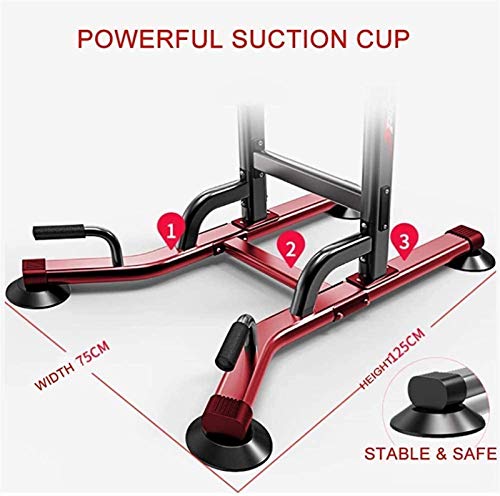 ZXNRTU Strength Training Equipment Strength Training Dip Stands Power Tower Heavy Duty Gym Power Multifunction Support for Diving Pull Up Chin Up Home Training Strength Tower
