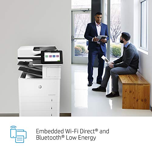 HP LaserJet Enterprise MFP M634z Monochrome Multifunction Duplex Printer with Extra Paper Trays and 3-bin Stapler/Stacker (7PS96A)