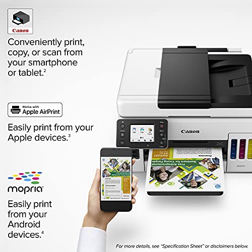 MAXIFY GX6021 Wireless MegaTank Small Office All-in-One Printer