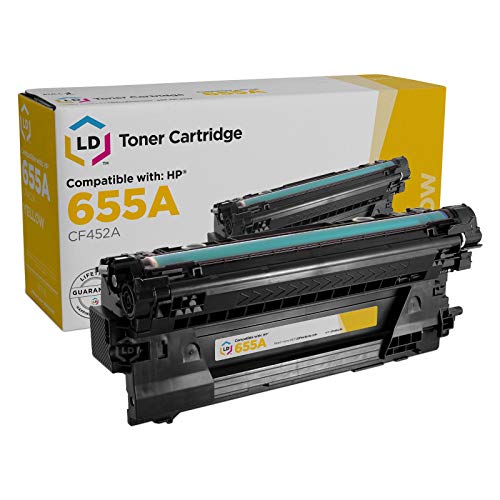 LD Compatible Toner Cartridge Replacements for HP 655A (Black, Cyan, Magenta, Yellow, 4-Pack)