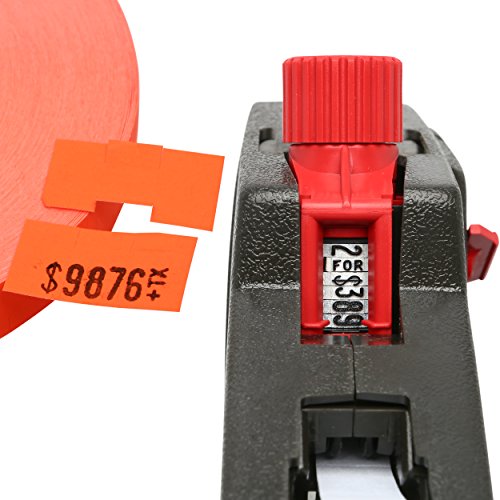 Monarch 1110 Price Gun with Labels Value Pack: Includes Monarch 1110 Pricing Gun, 255,000 Fluorescent Red Pricemarking Labels