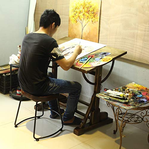 Adjustable Drawing Craft Table,with Adjustable Height for Art Design Drawing Writing Painting Crafting Drafting Work and Study