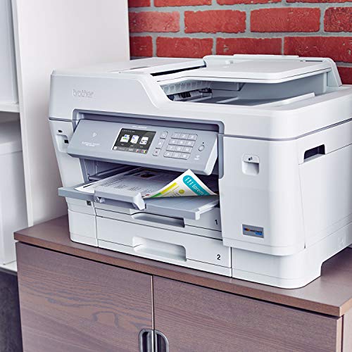 Brother Inkjet Printer, MFCJ6945DW, INKvestment Color Inkjet All-in-One Printer with Wireless, Duplex Printing and Up to 1-Year of Ink in-Box, Amazon Dash Replenishment Enabled