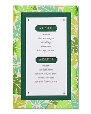 American Greetings Leaves Father's Day Greeting Card with Foil