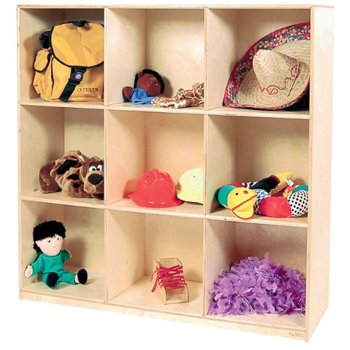 Wood Designs WD50900 (9) Big Cubby Deep Storage, 49 x 48 x 15" (H x W x D)