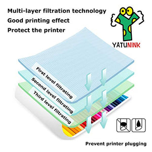 YATUNINK Remanufactured Ink Cartridges Replacement for HP 990X 990XL PageWide Cartridges for HP PageWide Pro 772dw PageWide Pro MFP 777z Pro 750dw PageWide Color 774dn 779dn Printer(4 Pack)