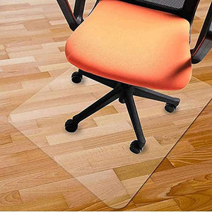 HAIZON Hard-Floor Chair Mat - Clear Heavy Duty Silent Durable Carpet Floor Protector