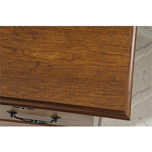 Bowery Hill Executive Desk in Milled Cherry