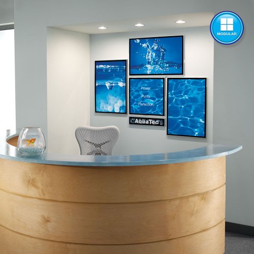 Quartet Matrix In/Out Board, 34 x 23 Inches, Magnetic, Track Up To 36 Employees (33705)