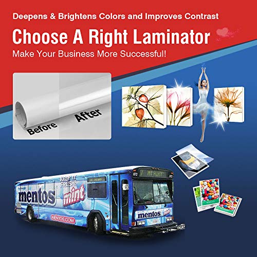 POVOKICI 55in Full-auto Wide Format Cold Laminator with Heat Assist, Trimmer, Stand - 110V US Stock