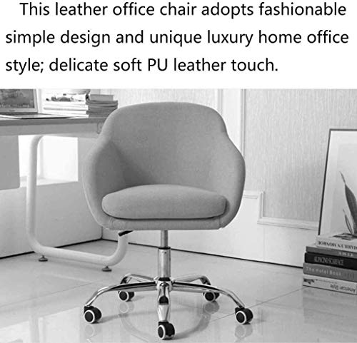 SHENGDAFASHANGCHENG Swivel Chair，Furniture Computer Chair Office Chair Single Fabric Bedroom Sofa Chair Girl Cute Chair Chairs (Color : Green)