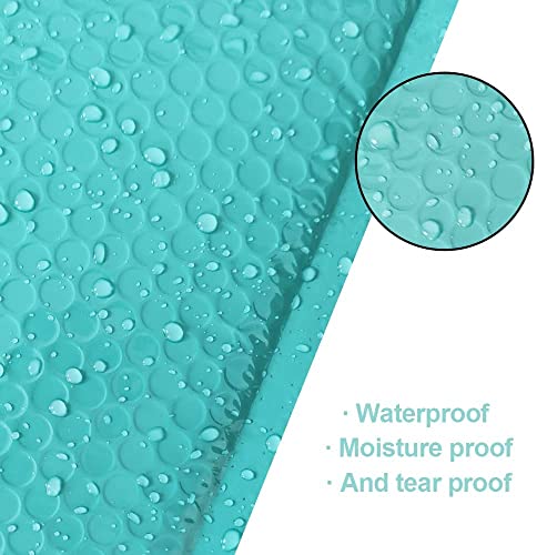 UPAKIN Bubble Mailer 6x9 Inch 600 Pack Green/Teal Holographic Metallic Padded Bubble Envelope, Buy Bulk Save Huge