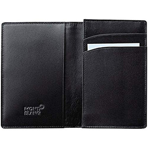 Montblanc Meisterstuck Business Card Holder Men's Small Leather Wallet 14108