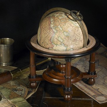 Authentic Models Navigator's Terrestrial Table Globe