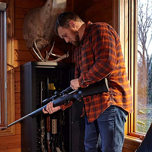 Secure It Storage Agile Model 52 Ultralight Safe: Holds 6 Rifles and Includes CradleGrid Tech, A Heavy Duty Safe with Keypad Control, Stores Rifles, Shotguns and Pistols, Easy Assembly