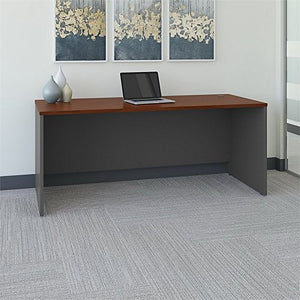 Bush Business Furniture Series C 72W x 30D Office Desk in Hansen Cherry