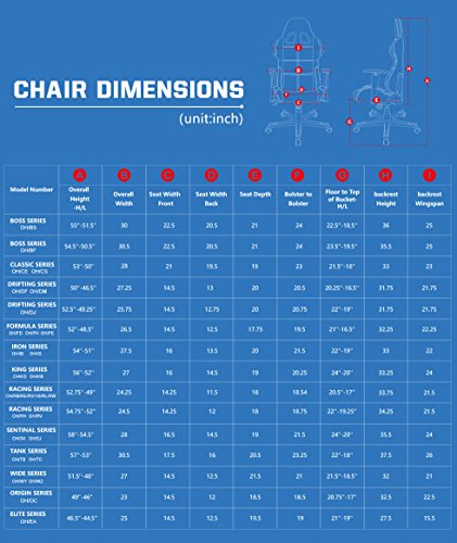 DXRacer OH/RZ177/NBW/OBEY Office Gaming Desk Chair