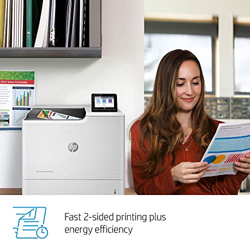 HP Color LaserJet Enterprise M653dn Printer with Duplex Printing (J8A04A)