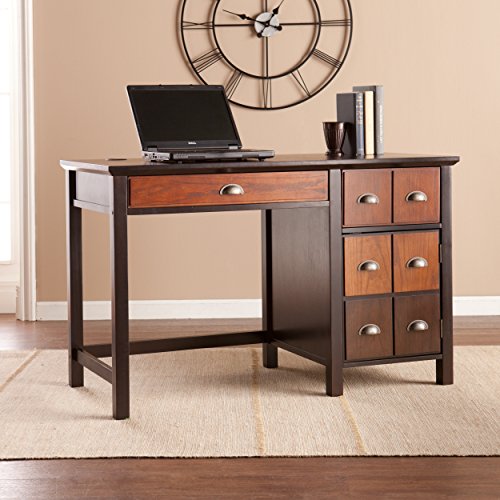 Southern Enterprises Hendrik Apothecary Desk in Espresso