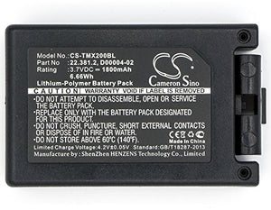 XSPLENDOR (10 Pack) XSP Battery for TELERADIO TG-TXMNL Transmitter Tele Radio TG-TXMN 1800mAh