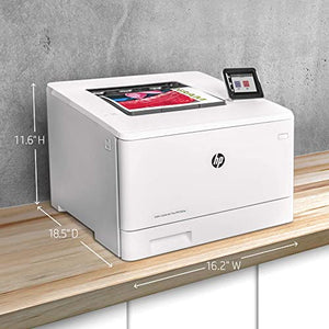 HP Color Laserjet Pro M454dw Wireless Laser Printer - Print Only - 28 ppm, 600 x 600 dpi, Auto Duplex, 2.7" Touchscreen